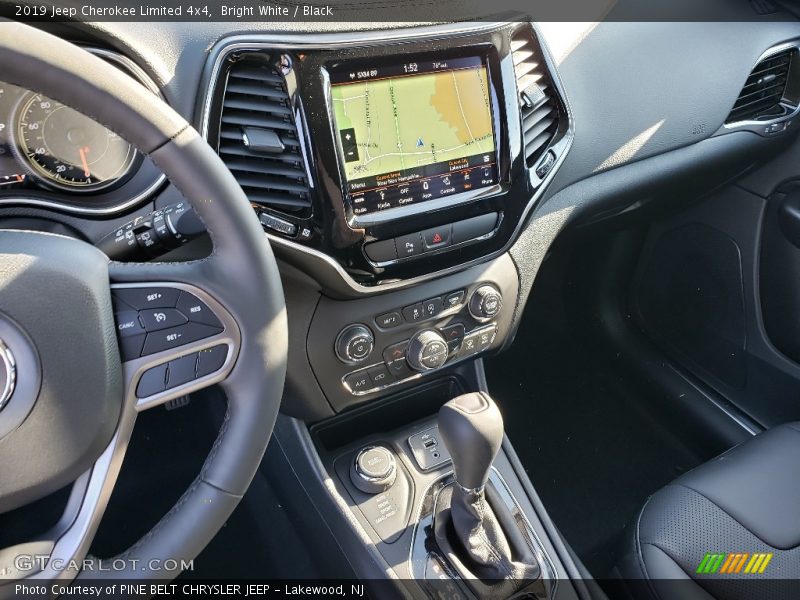 Bright White / Black 2019 Jeep Cherokee Limited 4x4