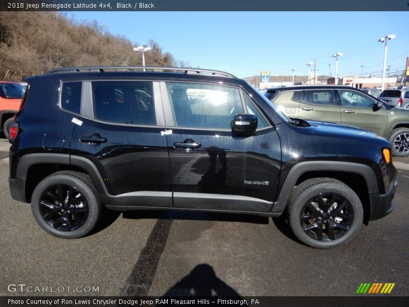 Black / Black 2018 Jeep Renegade Latitude 4x4