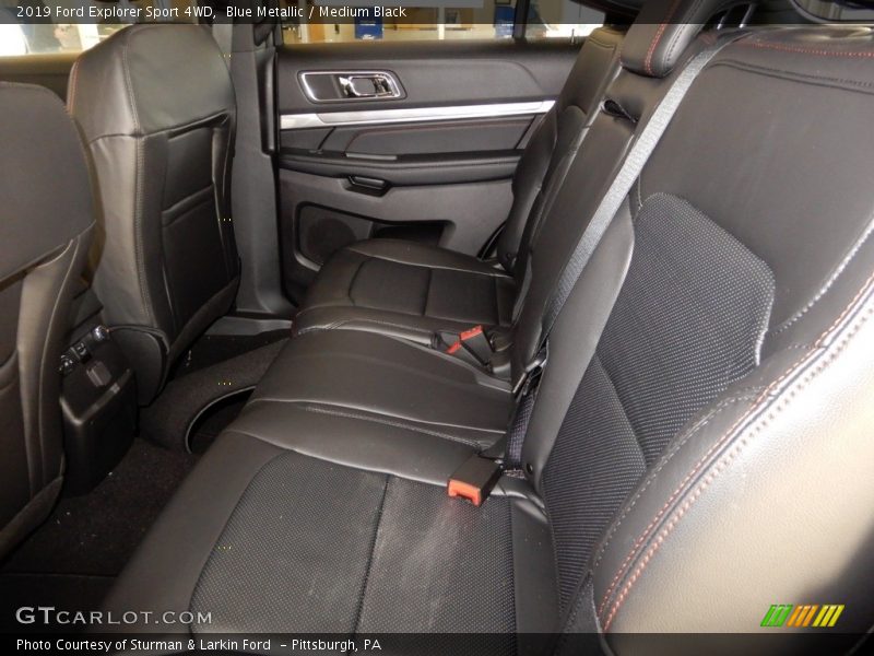 Blue Metallic / Medium Black 2019 Ford Explorer Sport 4WD