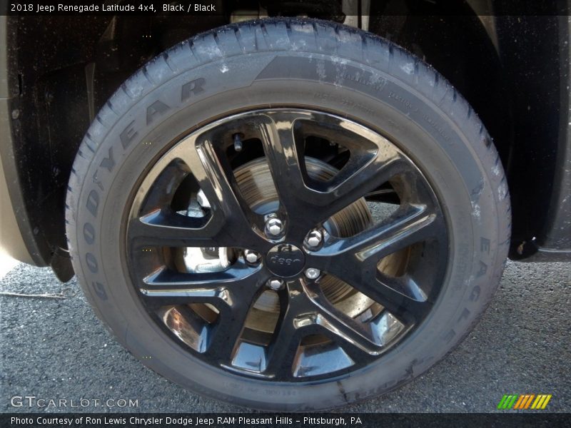 Black / Black 2018 Jeep Renegade Latitude 4x4