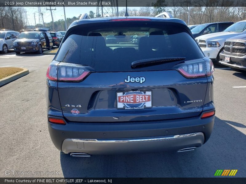 Blue Shade Pearl / Black 2019 Jeep Cherokee Limited 4x4