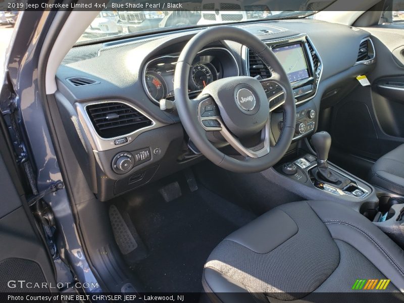 Blue Shade Pearl / Black 2019 Jeep Cherokee Limited 4x4