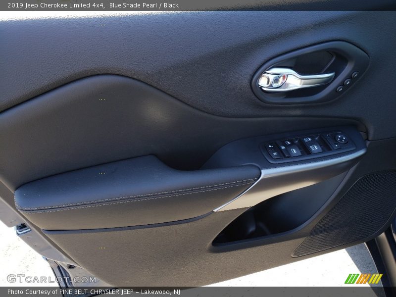 Blue Shade Pearl / Black 2019 Jeep Cherokee Limited 4x4