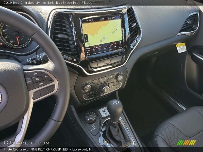 Blue Shade Pearl / Black 2019 Jeep Cherokee Limited 4x4