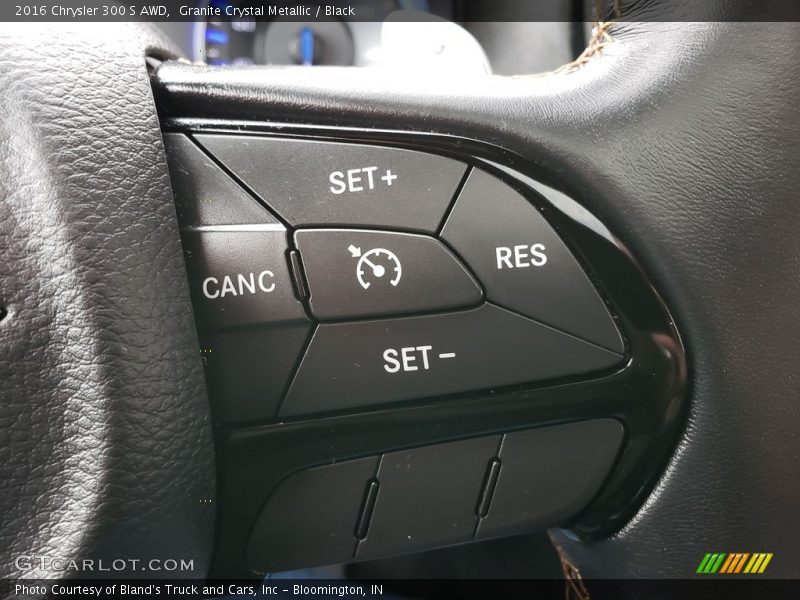Granite Crystal Metallic / Black 2016 Chrysler 300 S AWD