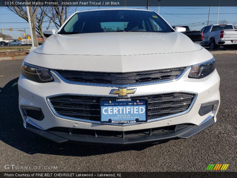 Iridescent Pearl Tricoat / Jet Black 2016 Chevrolet Malibu Premier