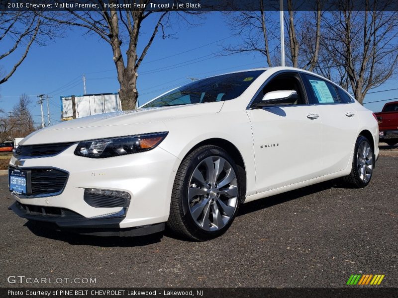 Iridescent Pearl Tricoat / Jet Black 2016 Chevrolet Malibu Premier