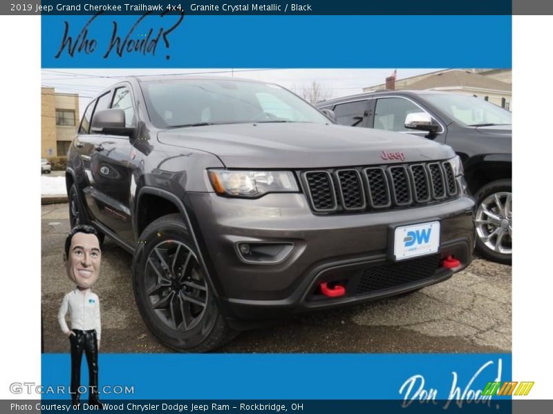 Granite Crystal Metallic / Black 2019 Jeep Grand Cherokee Trailhawk 4x4