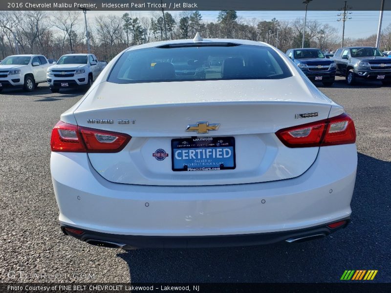 Iridescent Pearl Tricoat / Jet Black 2016 Chevrolet Malibu Premier