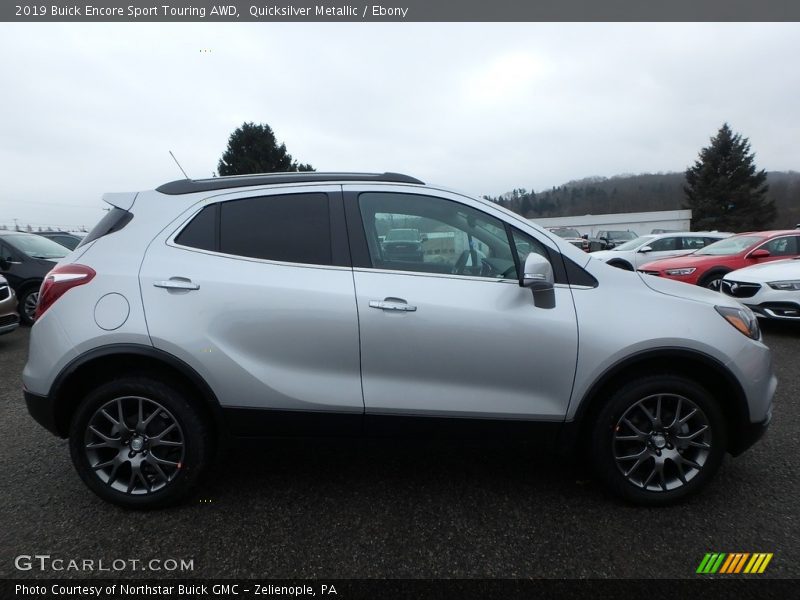 Quicksilver Metallic / Ebony 2019 Buick Encore Sport Touring AWD