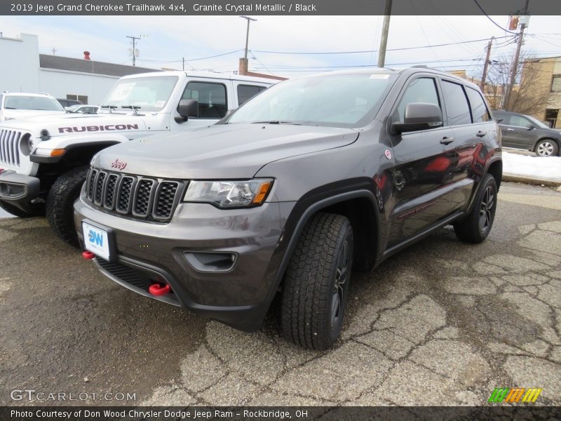 Granite Crystal Metallic / Black 2019 Jeep Grand Cherokee Trailhawk 4x4