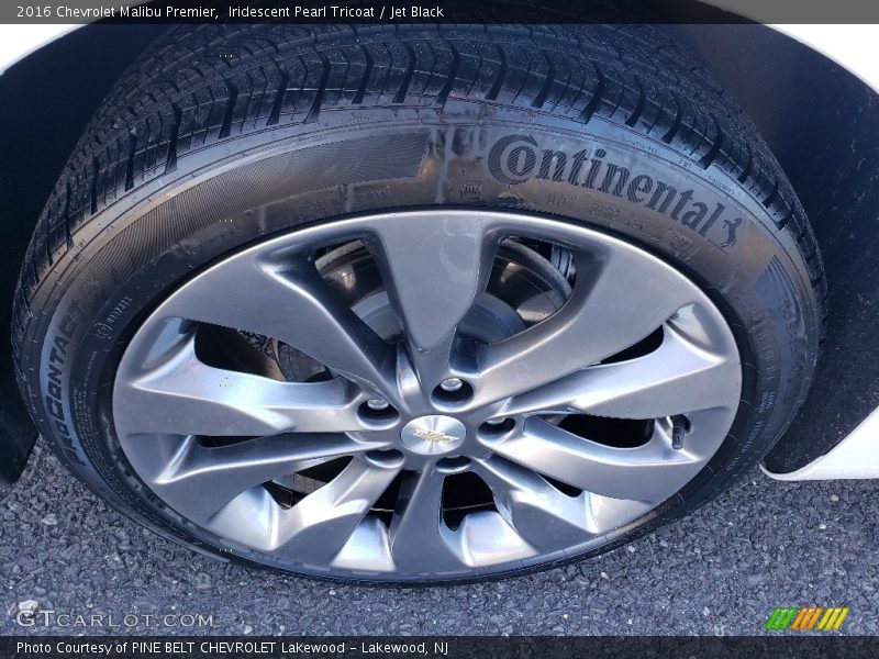 Iridescent Pearl Tricoat / Jet Black 2016 Chevrolet Malibu Premier