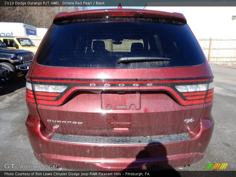 Octane Red Pearl / Black 2019 Dodge Durango R/T AWD