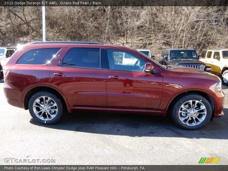 Octane Red Pearl / Black 2019 Dodge Durango R/T AWD