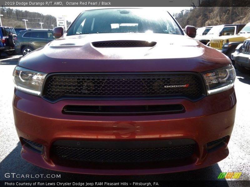 Octane Red Pearl / Black 2019 Dodge Durango R/T AWD