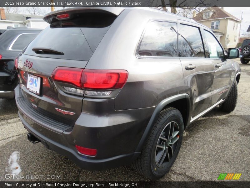 Granite Crystal Metallic / Black 2019 Jeep Grand Cherokee Trailhawk 4x4