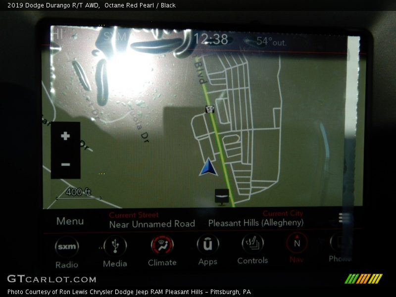 Octane Red Pearl / Black 2019 Dodge Durango R/T AWD