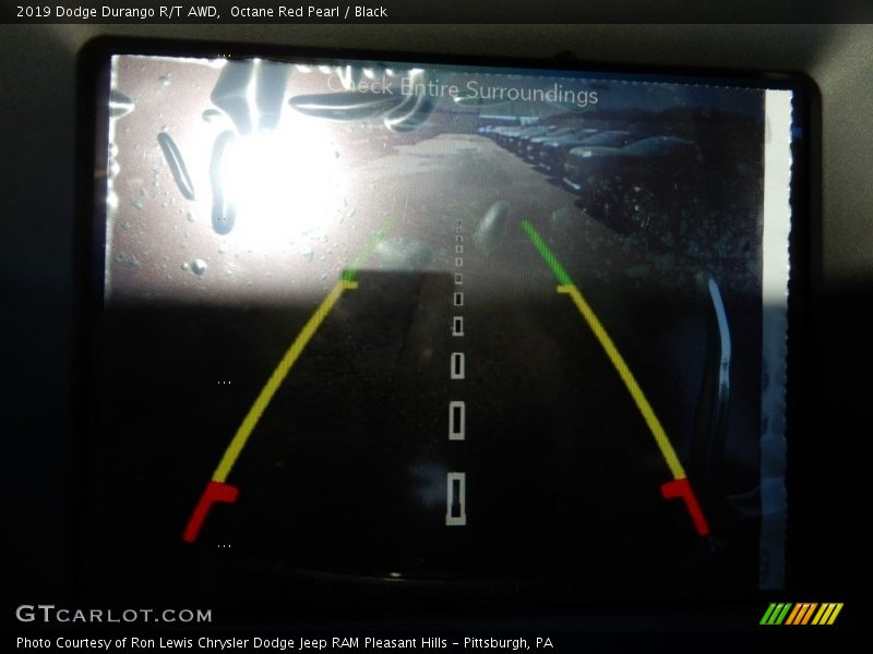 Octane Red Pearl / Black 2019 Dodge Durango R/T AWD