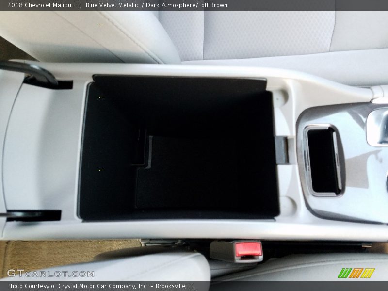 Blue Velvet Metallic / Dark Atmosphere/Loft Brown 2018 Chevrolet Malibu LT