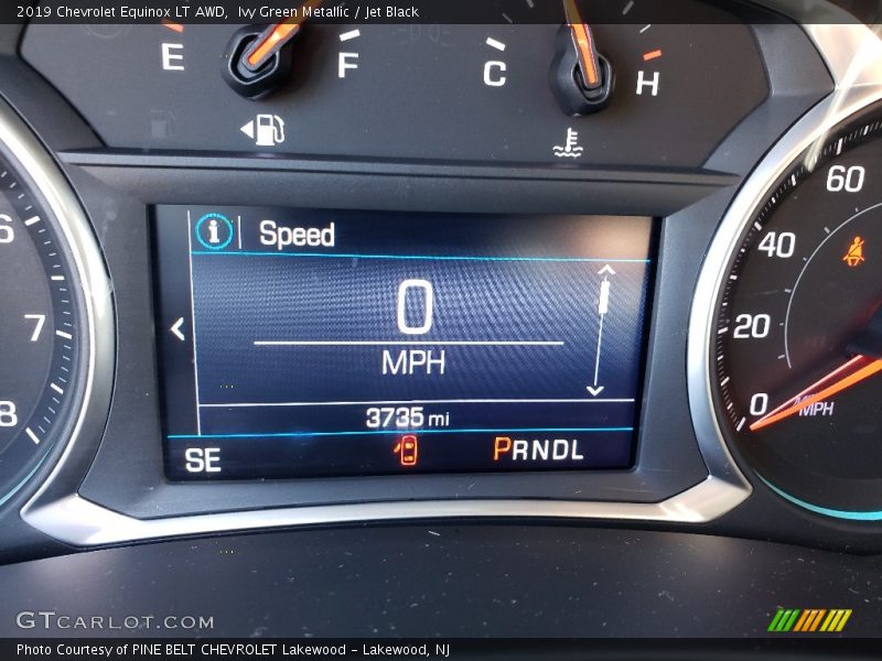 Ivy Green Metallic / Jet Black 2019 Chevrolet Equinox LT AWD