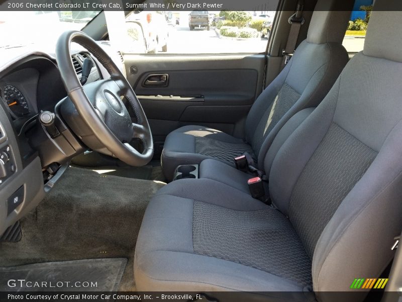Summit White / Very Dark Pewter 2006 Chevrolet Colorado LT Crew Cab