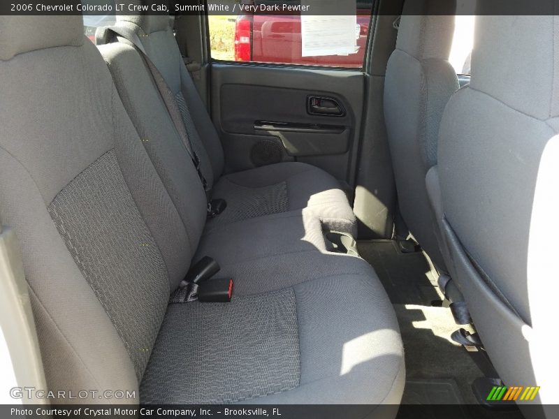 Summit White / Very Dark Pewter 2006 Chevrolet Colorado LT Crew Cab
