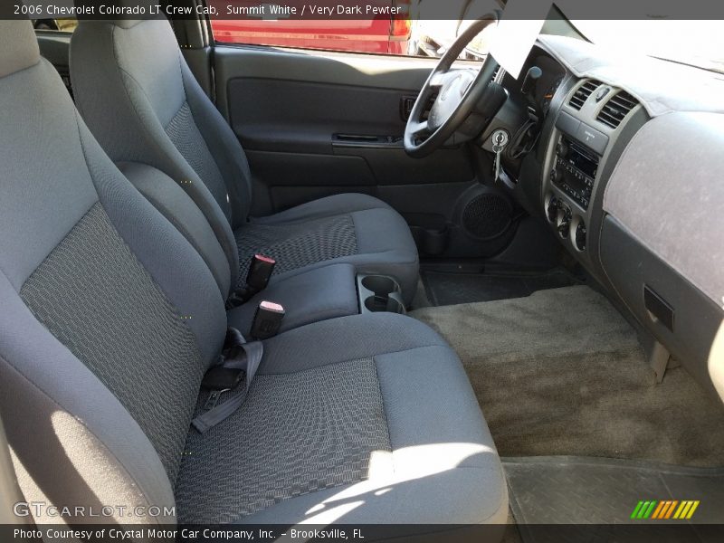 Summit White / Very Dark Pewter 2006 Chevrolet Colorado LT Crew Cab