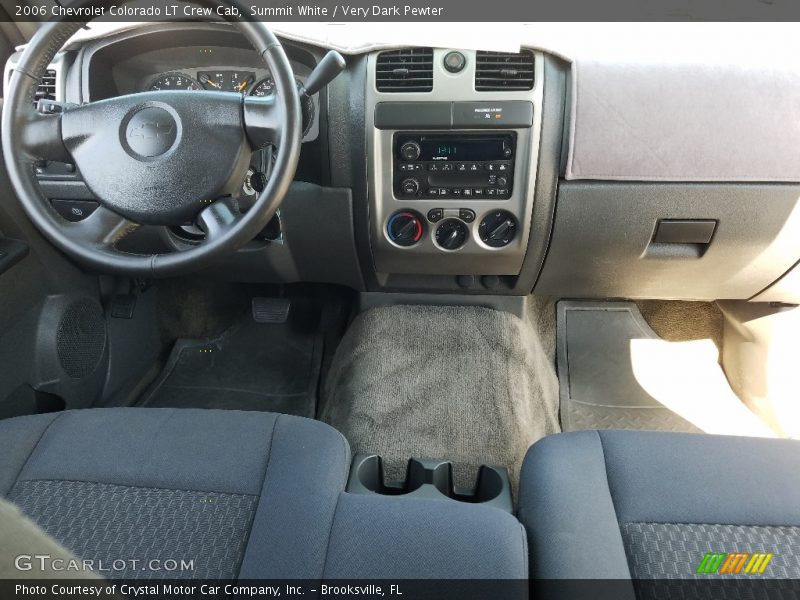 Summit White / Very Dark Pewter 2006 Chevrolet Colorado LT Crew Cab