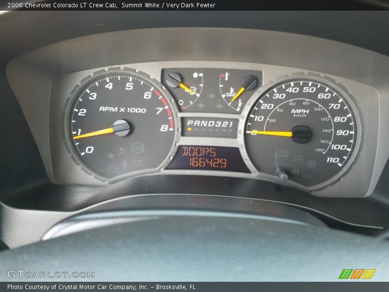 Summit White / Very Dark Pewter 2006 Chevrolet Colorado LT Crew Cab