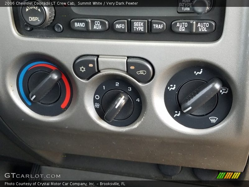 Summit White / Very Dark Pewter 2006 Chevrolet Colorado LT Crew Cab