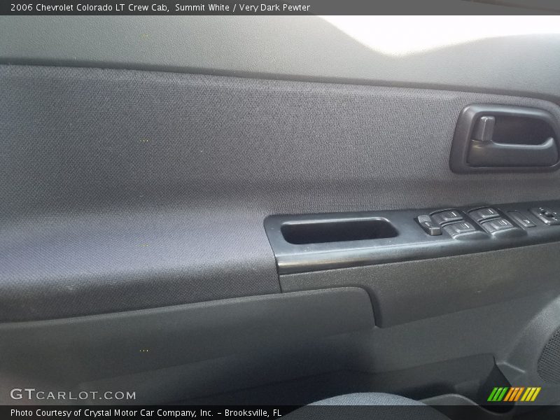 Summit White / Very Dark Pewter 2006 Chevrolet Colorado LT Crew Cab
