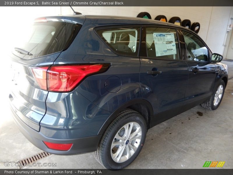 Baltic Sea Green / Chromite Gray/Charcoal Black 2019 Ford Escape S