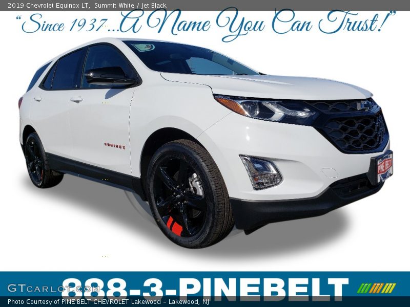Summit White / Jet Black 2019 Chevrolet Equinox LT