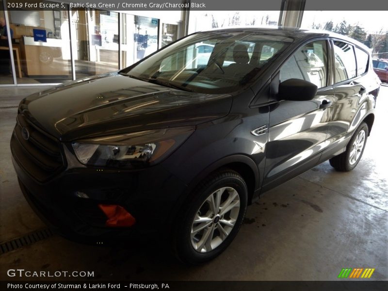 Baltic Sea Green / Chromite Gray/Charcoal Black 2019 Ford Escape S