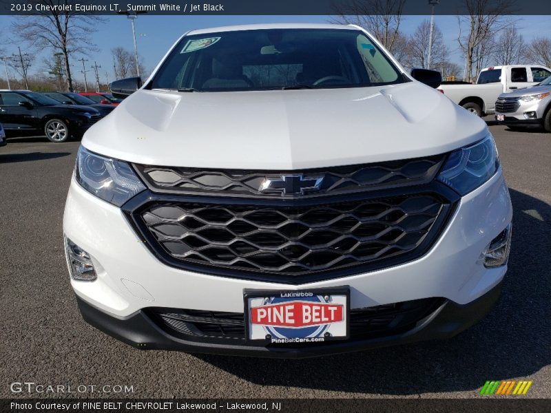 Summit White / Jet Black 2019 Chevrolet Equinox LT