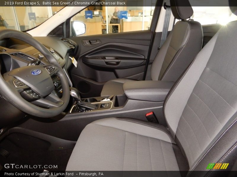 Baltic Sea Green / Chromite Gray/Charcoal Black 2019 Ford Escape S