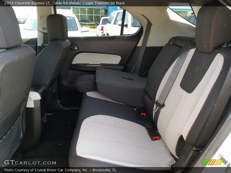 Silver Ice Metallic / Light Titanium/Jet Black 2014 Chevrolet Equinox LT