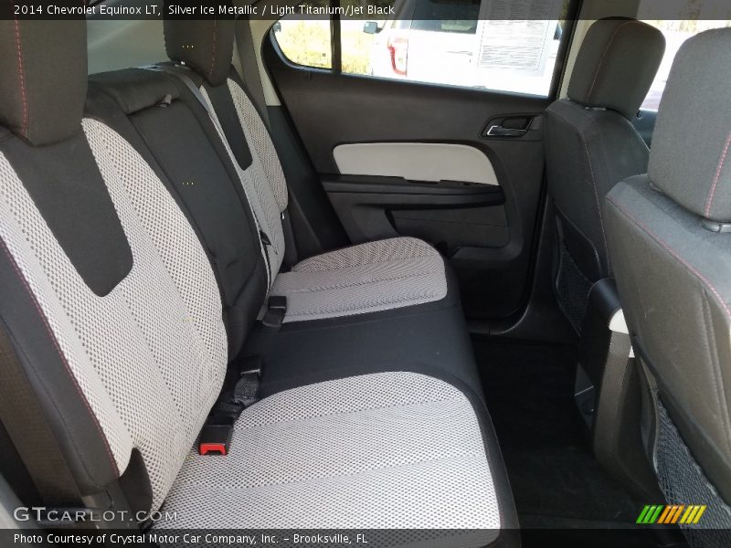Silver Ice Metallic / Light Titanium/Jet Black 2014 Chevrolet Equinox LT