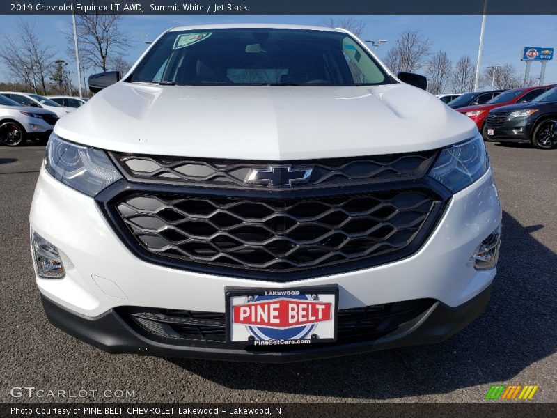 Summit White / Jet Black 2019 Chevrolet Equinox LT AWD