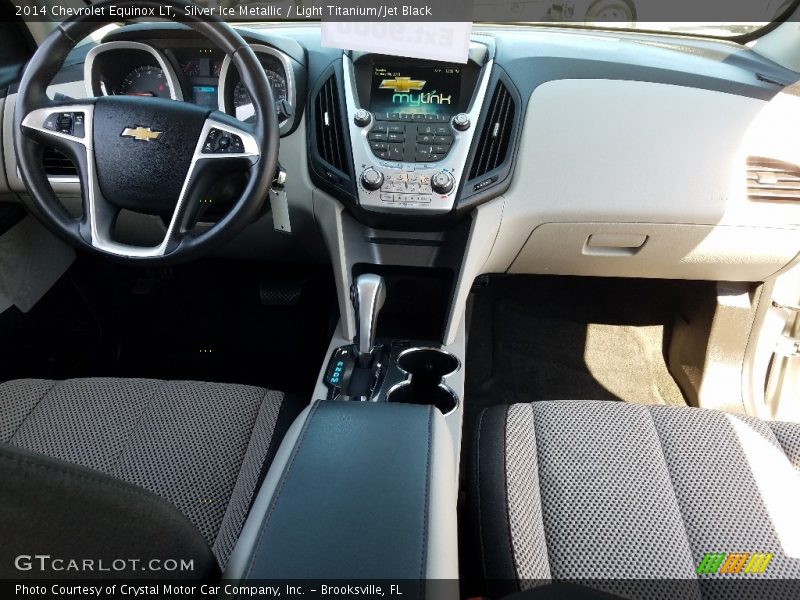 Silver Ice Metallic / Light Titanium/Jet Black 2014 Chevrolet Equinox LT