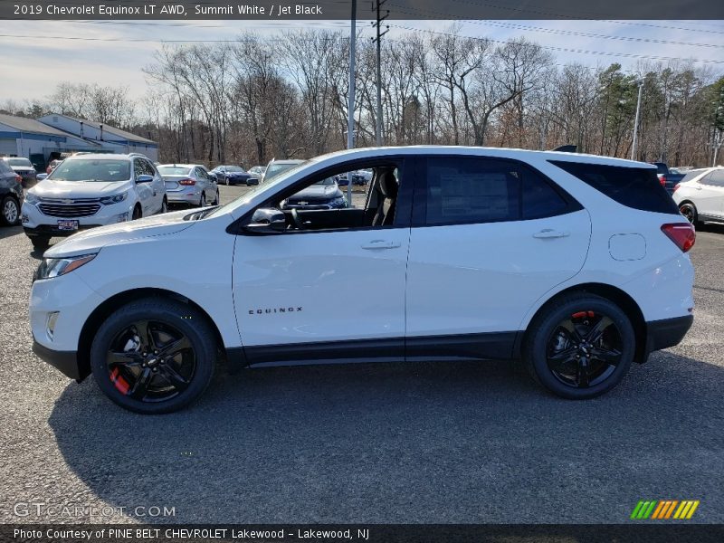 Summit White / Jet Black 2019 Chevrolet Equinox LT AWD