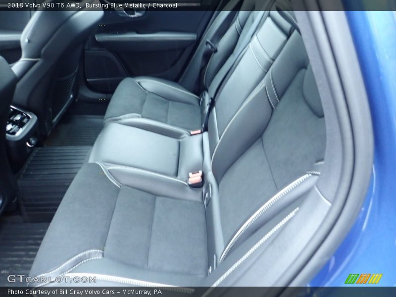 Bursting Blue Metallic / Charcoal 2018 Volvo V90 T6 AWD