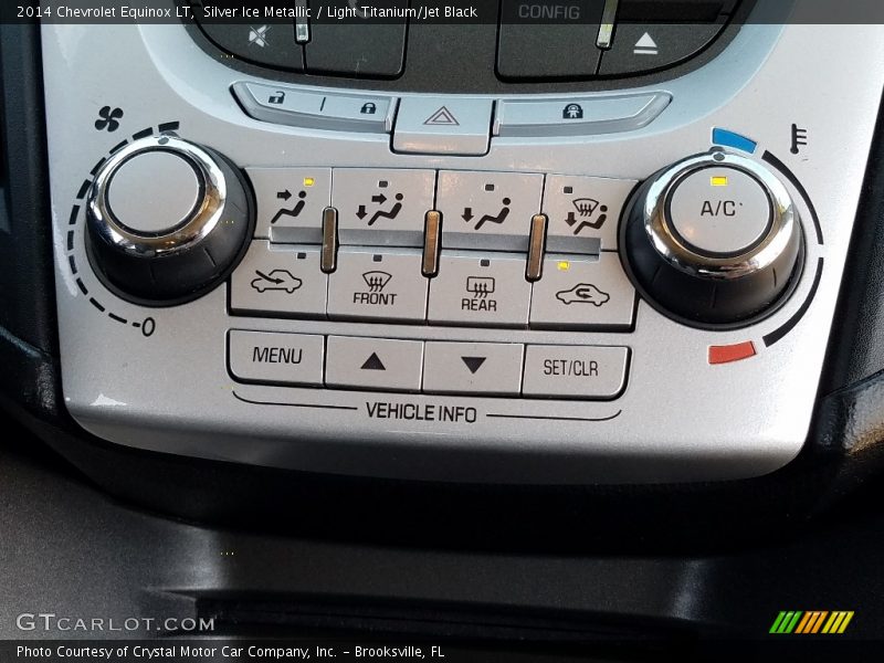Silver Ice Metallic / Light Titanium/Jet Black 2014 Chevrolet Equinox LT
