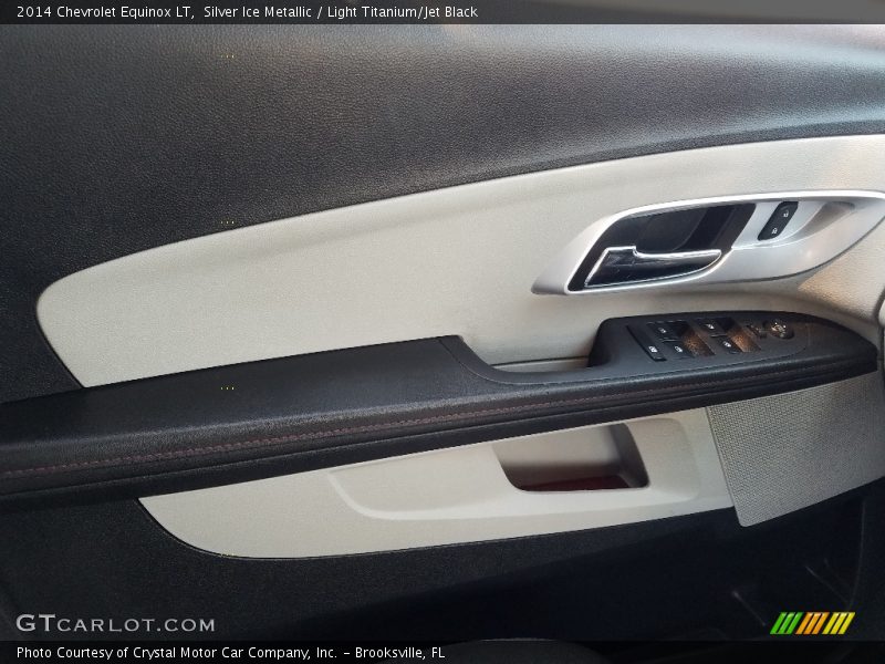 Silver Ice Metallic / Light Titanium/Jet Black 2014 Chevrolet Equinox LT