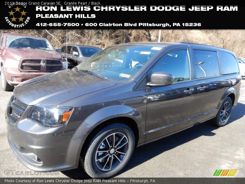 Granite Pearl / Black 2019 Dodge Grand Caravan SE