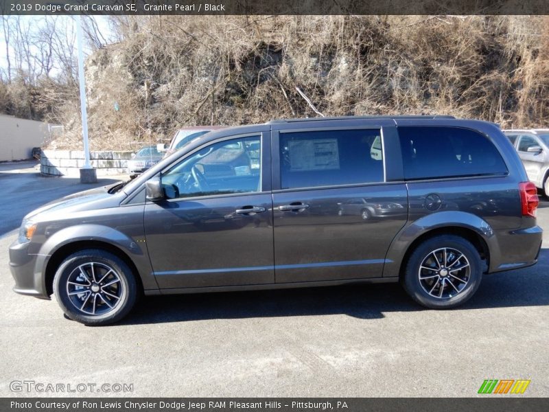 Granite Pearl / Black 2019 Dodge Grand Caravan SE