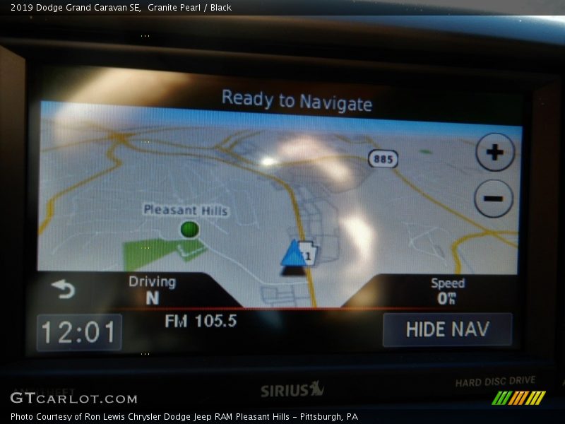 Granite Pearl / Black 2019 Dodge Grand Caravan SE
