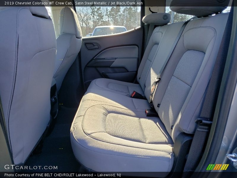Satin Steel Metallic / Jet Black/Dark Ash 2019 Chevrolet Colorado WT Crew Cab