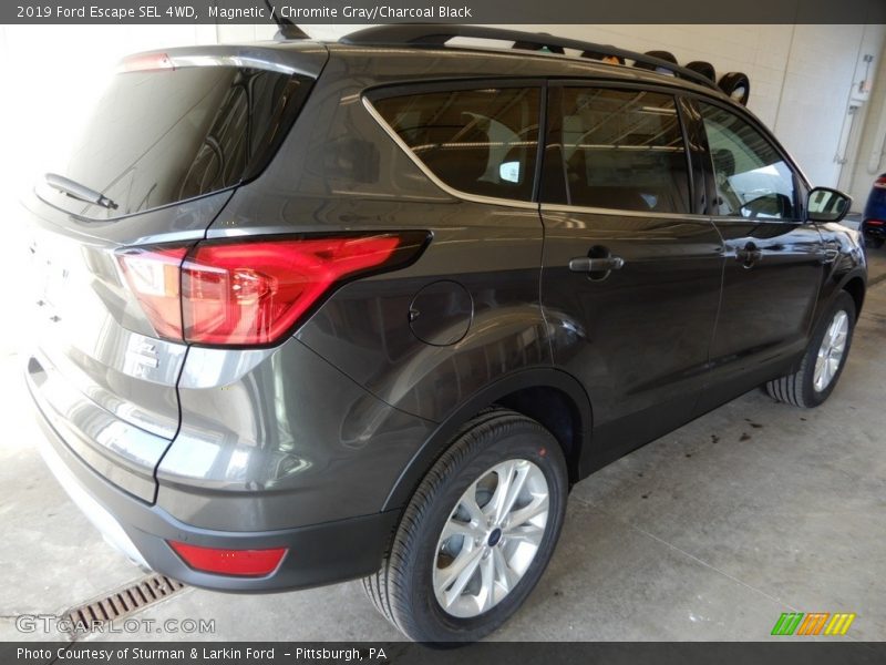 Magnetic / Chromite Gray/Charcoal Black 2019 Ford Escape SEL 4WD