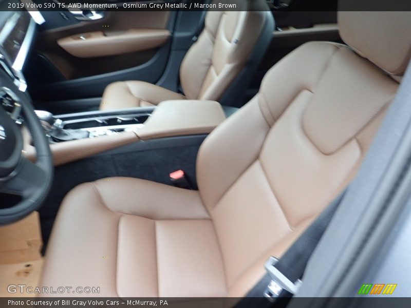 Front Seat of 2019 S90 T5 AWD Momentum